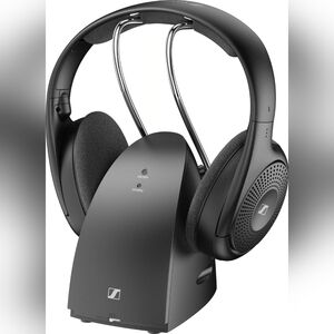 Sennheiser Black Wireless Headphones with Stand